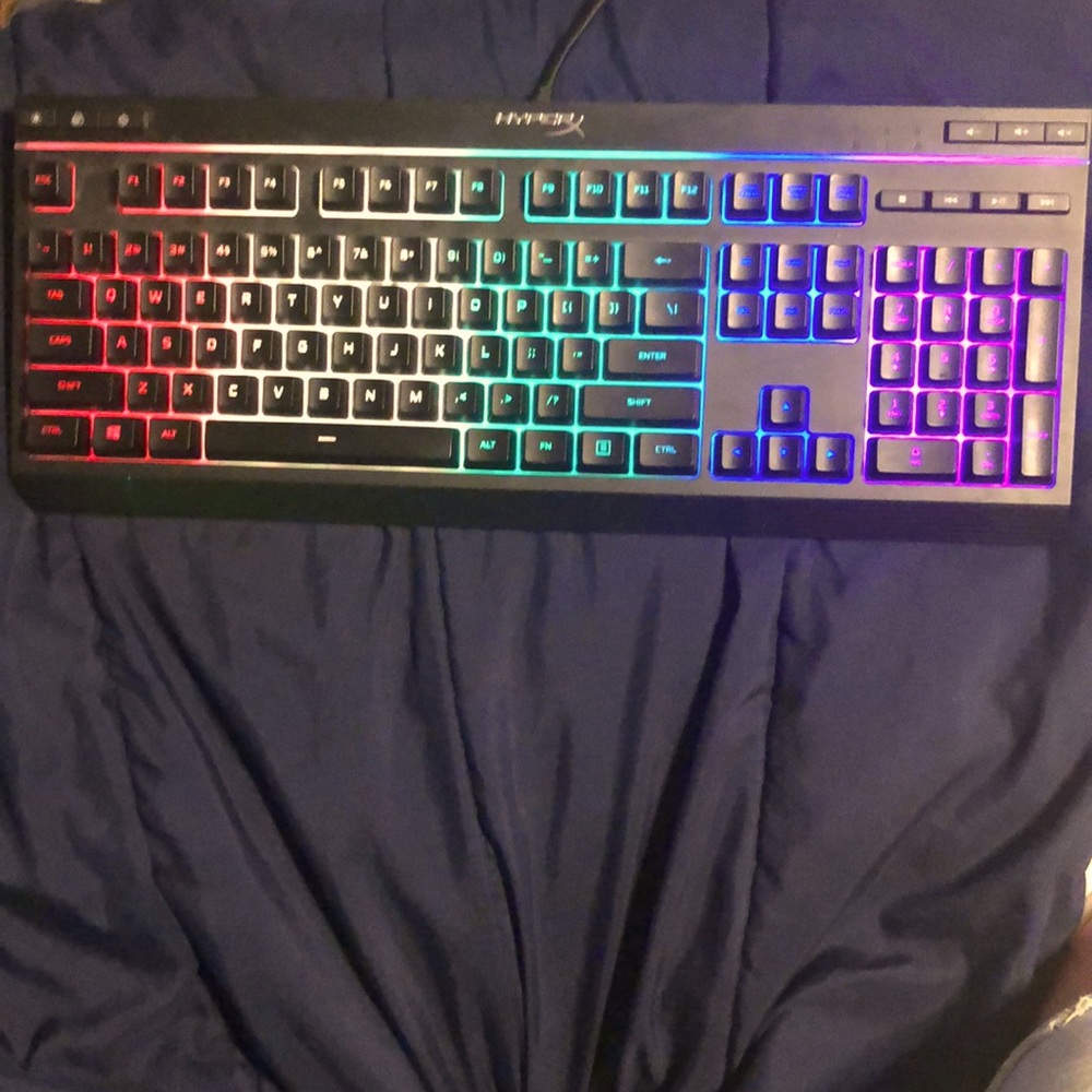 Hyper X alloy RGB keyboard